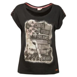 T-shirt A Maniche Corte Protest Jennifer True Black