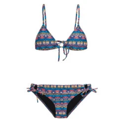 Costume Protest Typhoon Triangle Bikini Blue Gas