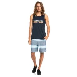 Canotta Quiksilver Lined Up Tank Navy Blazer -Negozio Di Pattini quiksilver lined up tank navy blazer 5