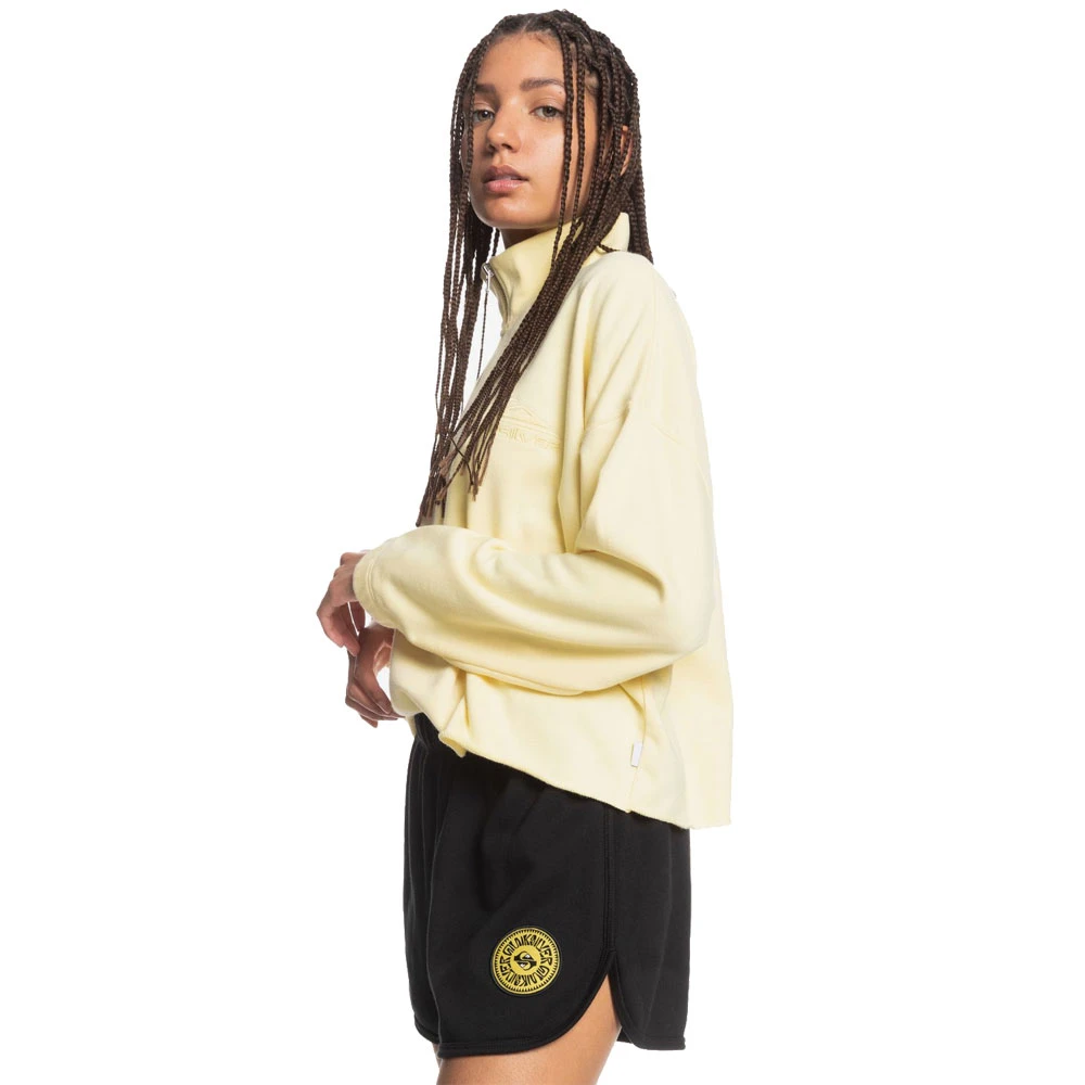 Pantaloncino Quiksilver Shorts Felpato Flying Over Black 3 Pantaloncino Quiksilver Shorts Felpato Flying Over Black - immagine 3