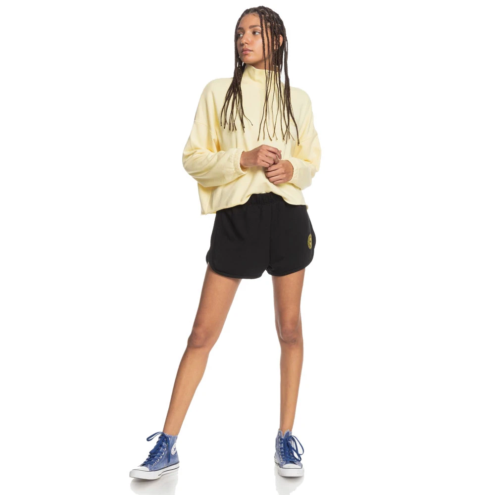 Pantaloncino Quiksilver Shorts Felpato Flying Over Black 7 Pantaloncino Quiksilver Shorts Felpato Flying Over Black - immagine 7