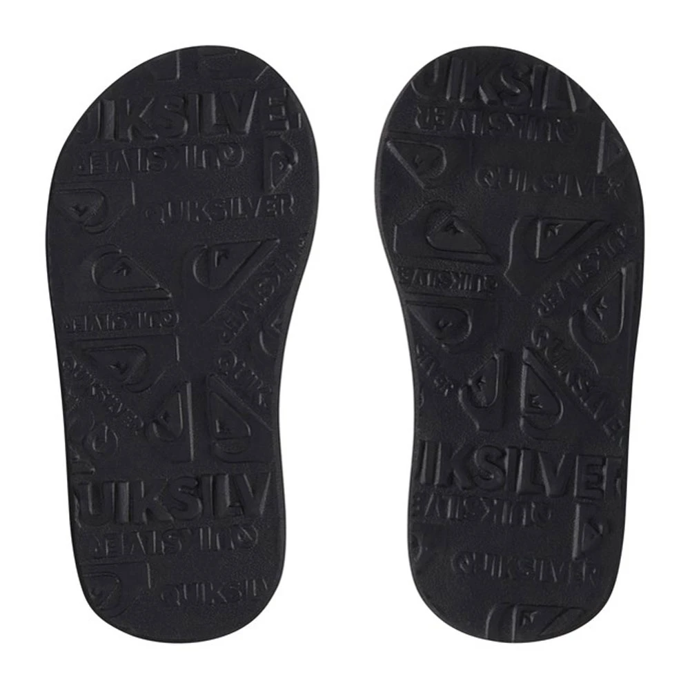 Quiksilver Toddlers Sandals Molokai Layback Toddler Black Grey Blue 4 Quiksilver Toddlers Sandals Molokai Layback Toddler Black Grey Blue - immagine 4