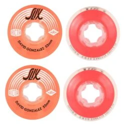 Ruote Ricta David Gonzalez Crystal Slix Clear Red 53MM 7 Ruote Ricta David Gonzalez Crystal Slix Clear Red 53MM -Negozio Di Pattini ricta david gonzalez crystal slix clear red 53mm 99a 2