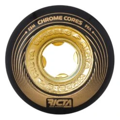 Ruote Da Skate Ricta Wheels Chrome Core Black Gold 53MM
