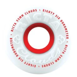 Ruote Da Skateboards Ricta Wheels Clouds Red 55MM