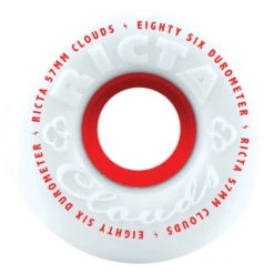 Ruote Da Skateboards Ricta Wheels Clouds Red 57MM