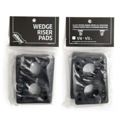 Globe Riser Pads Slant Wedge Black Da 1/4'' A 1/2" -Negozio Di Pattini riser pads slant wedge black 1 2 5