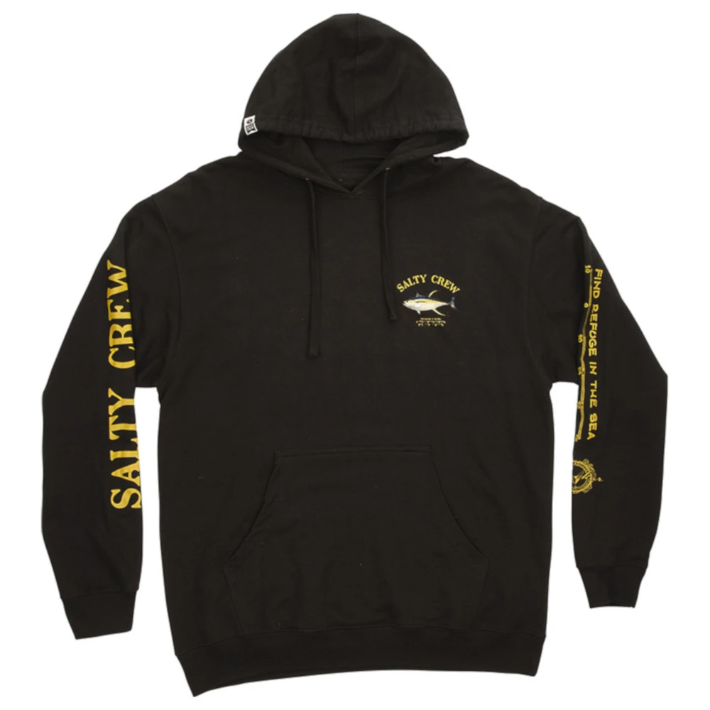 Felpa Salty Crew Ahi Mount Fleece Black 2 Felpa Salty Crew Ahi Mount Fleece Black - immagine 2