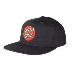 Cappellino Santa Cruz Classic Dot Snapback Black