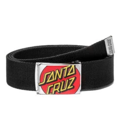 Cintura Santa Cruz Crop Dot Belt Black -Negozio Di Pattini santa cruz crop dot belt black 2