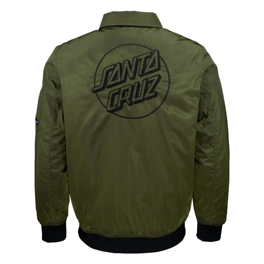 Giacca Santa Cruz Jacket Squad Military Green 2 Giacca Santa Cruz Jacket Squad Military Green - immagine 2