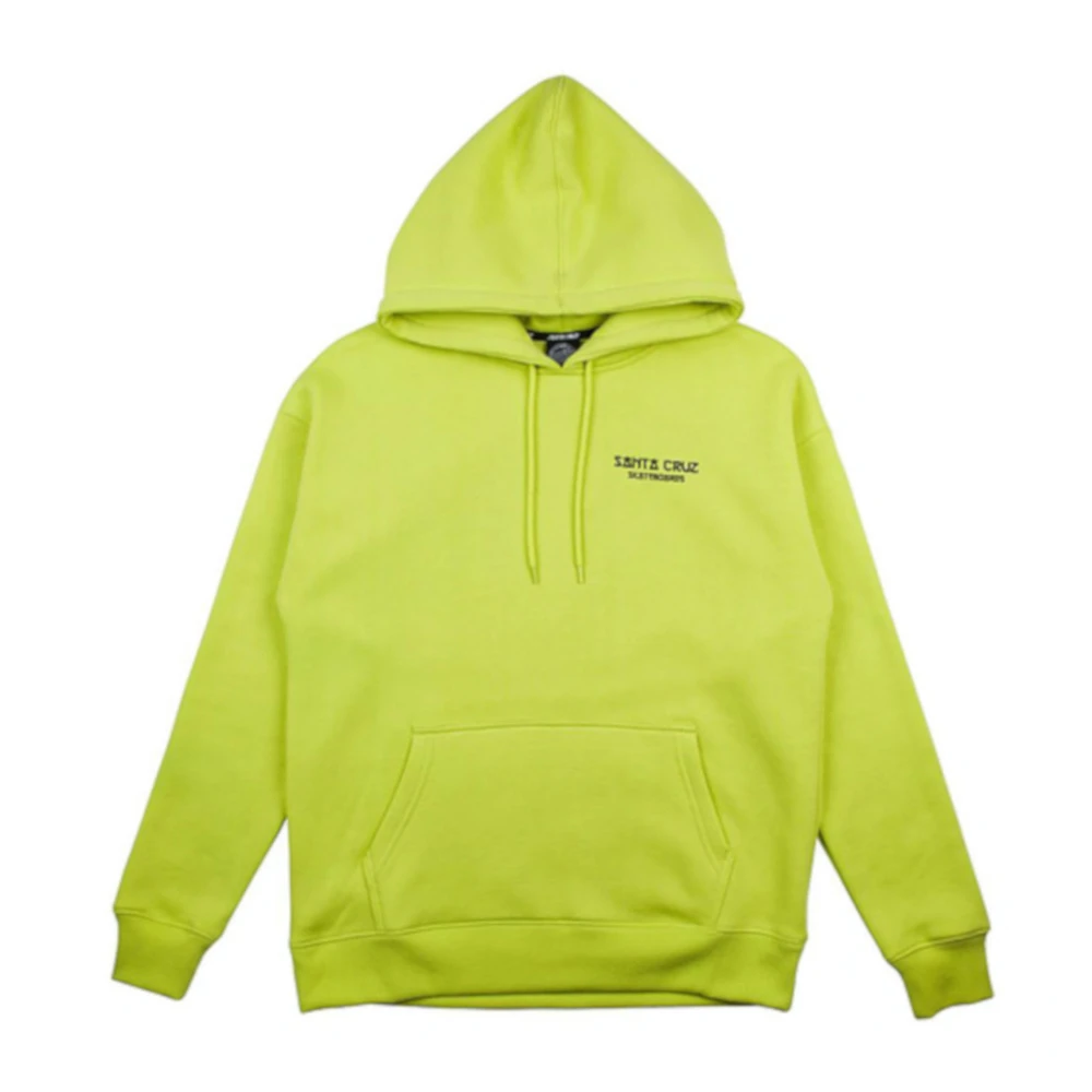 Felpa Santa Cruz Lucky Cat Hood Green Glow 2 Felpa Santa Cruz Lucky Cat Hood Green Glow - immagine 2