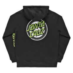Felpa Santa Cruz Roskopp Target Hood Black