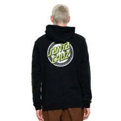 Felpa Santa Cruz Roskopp Target Hood Black -Negozio Di Pattini santa cruz roskopp target hood black 4