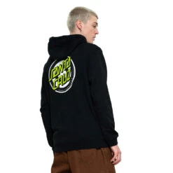 Felpa Santa Cruz Roskopp Target Hood Black -Negozio Di Pattini santa cruz roskopp target hood black 6