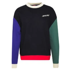 Felpa Santa Cruz Shadowless Dot Crew Black Multi