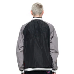 Giacca Santa Cruz Speed Wheels Celebration Jacket Black Grey -Negozio Di Pattini santa cruz speed wheels celebration jacket black grey 4