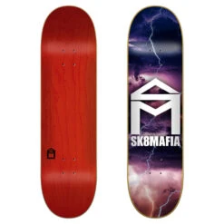 Sk8mafia Tavola Da Skateboard Sk8 Mafia Deck Storm 8.5'' 5 Sk8mafia Tavola Da Skateboard Sk8 Mafia Deck Storm 8.5'' -Negozio Di Pattini sk8 mafia deck storm 8 5 3