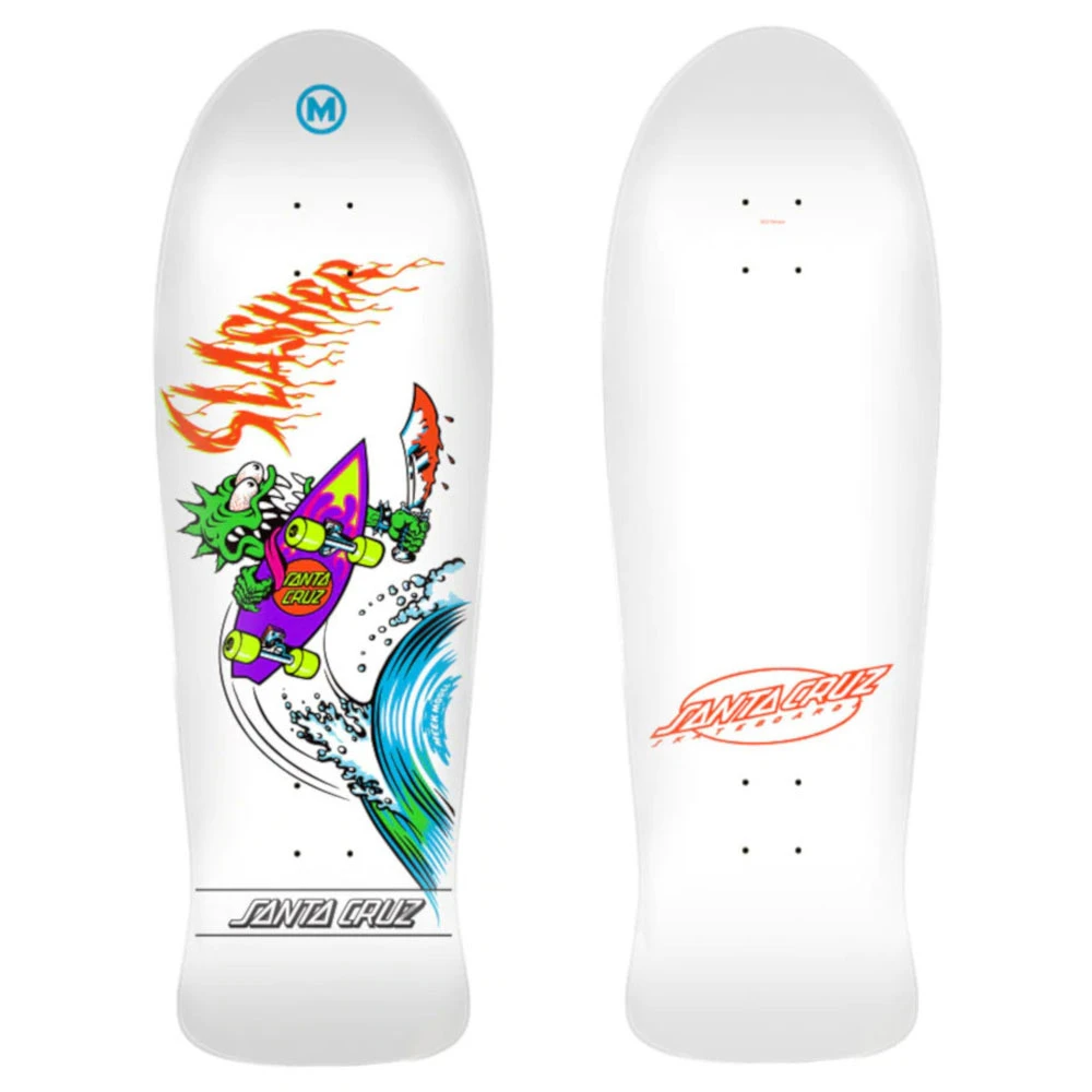 Tavola Da Skate Old School Santa Cruz Reissue Meek OG Slasher 10.1'' - immagine 3