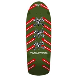 Tavola Da Skate Old School Powell Peralta Rat Bones Olive 10''