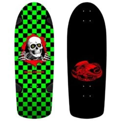 Tavola Old School Powell Peralta OG Ripper Check Green Black 10'' -Negozio Di Pattini skate powell peralta og ripper check green black 10 1