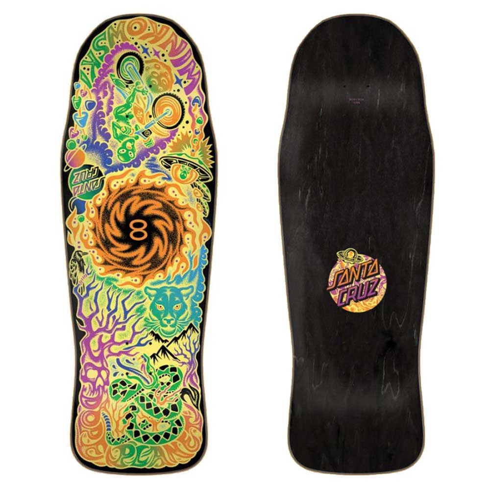 Tavola Old School Santa Cruz Pro Winkowski Dope Planet 10.34'' - immagine 3