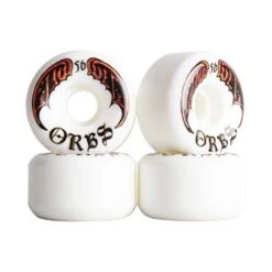 Ruote Da Skateboards Welcome Orbs Specters White 56MM -Negozio Di Pattini skate welcome orbs specters white 56 mm 4
