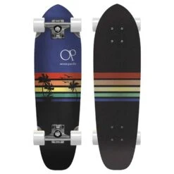 Cruiser Skateboard Completo Ocean Pacific Sunset Navy 27''