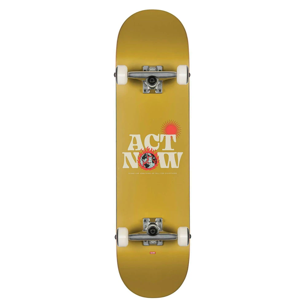 Skateboard Completo Globe G1 Act Now Mustard 8.0'' 1 Skateboard Completo Globe G1 Act Now Mustard 8.0''