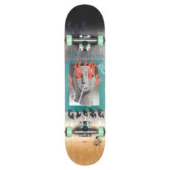 Skateboard Completo Globe G1 Firemaker Black Natural 7.75''