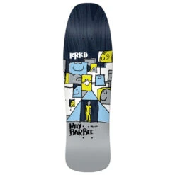 Tavola Da Skate Old School Krooked Deck Ray Barbee Trifecta 9.5''