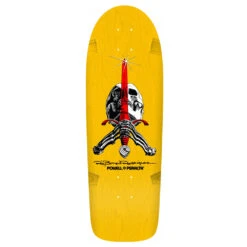 Tavola Da Skateboard Old School Powell Peralta McGill Deck Yellow 10''