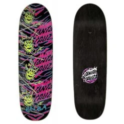 Tavola Old School Santa Cruz Shaped Salba Stencil Shaped 9.25'' -Negozio Di Pattini skateboard santa cruz shaped salba stencil shaped 9 25 1