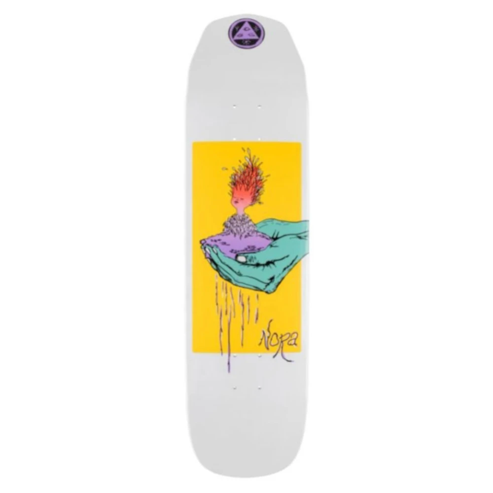 Skate Welcome Nora Vasconcellos Wicked Princess White Dip 8.125'' 1 Skate Welcome Nora Vasconcellos Wicked Princess White Dip 8.125''