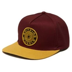 Cappellino Spitfire ADJ Classic 87 Hat Brown Yellow Black
