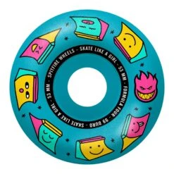 Ruote Da Skate Spitfire Wheels F4 Skate Like A Girl Radial Blue 53MM