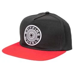 Cappellino Spitfire Cap Classic 87' Swirl Patch Black Red