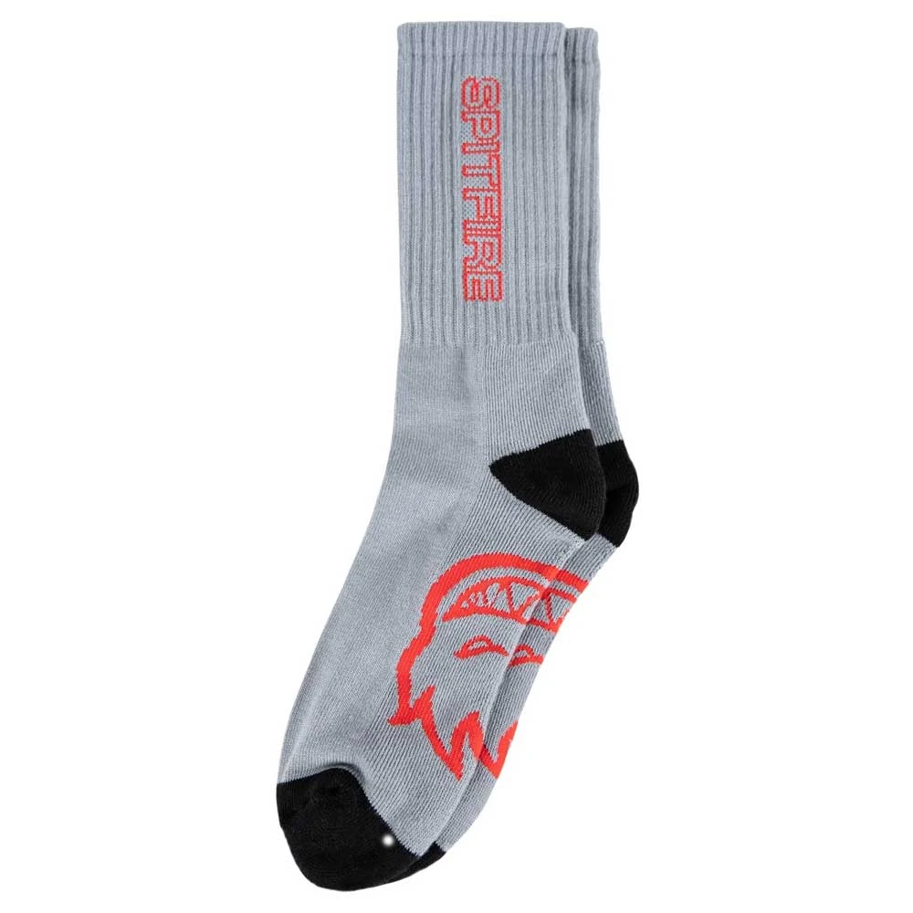 Calze Spitfire Sock Classic 87 3 Pack Charcoal Black Red 2 Calze Spitfire Sock Classic 87 3 Pack Charcoal Black Red - immagine 2