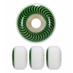 Ruote Da Skateboards SpitFire Classic Green 52MM -Negozio Di Pattini spitfire wheels classic 52 4