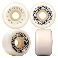 Ruote Da Skateboard Spitfire Wheels OG Classic White 54MM -Negozio Di Pattini spitfire wheels og classics white 54mm 4