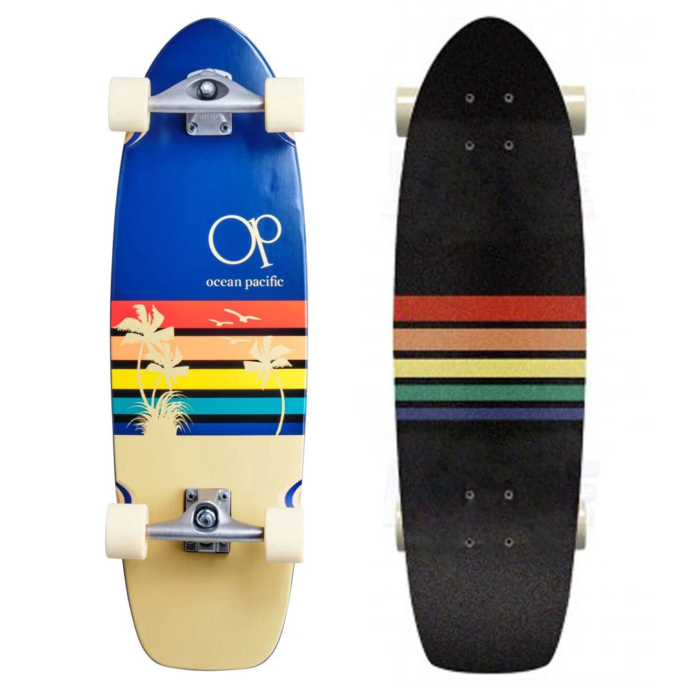 Surfskate Completo Ocean Pacific Navy Beige 32'' 1 Surfskate Completo Ocean Pacific Navy Beige 32''