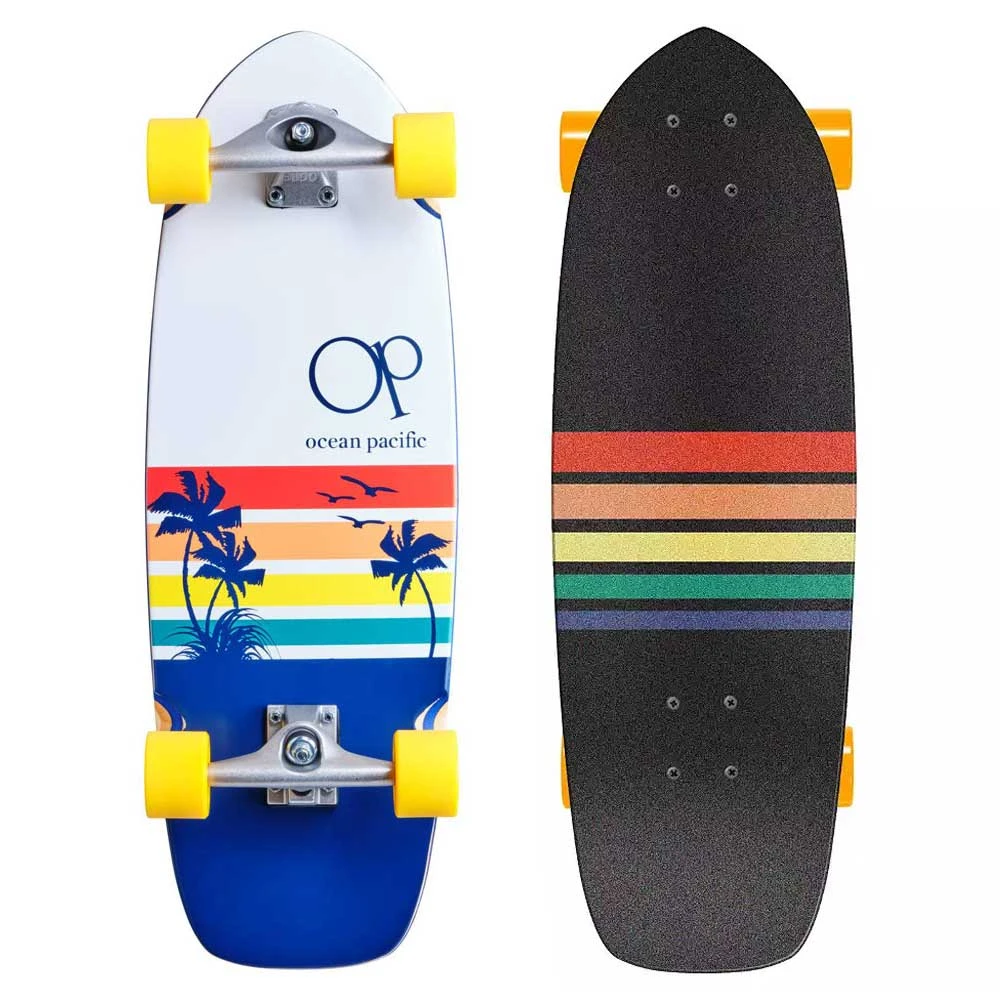 Surfskate Completo Ocean Pacific White Navy 29.5'' 1 Surfskate Completo Ocean Pacific White Navy 29.5''