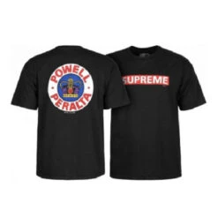 T-shirt Maniche Corte Powell Peralta Supreme Black 7 T-shirt Maniche Corte Powell Peralta Supreme Black -Negozio Di Pattini t shirt powell peralta supreme black 3