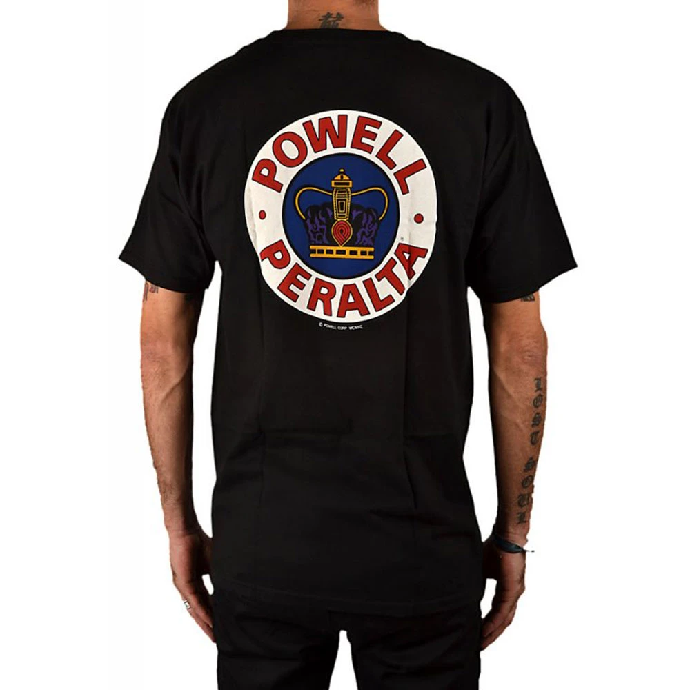 T-shirt Maniche Corte Powell Peralta Supreme Black 5 T-shirt Maniche Corte Powell Peralta Supreme Black - immagine 5