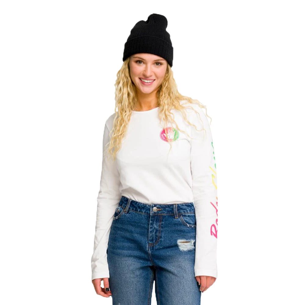 T-Shirt Body Glove Womens Longsleeve Tee Hyper White 2 T-Shirt Body Glove Womens Longsleeve Tee Hyper White - immagine 2