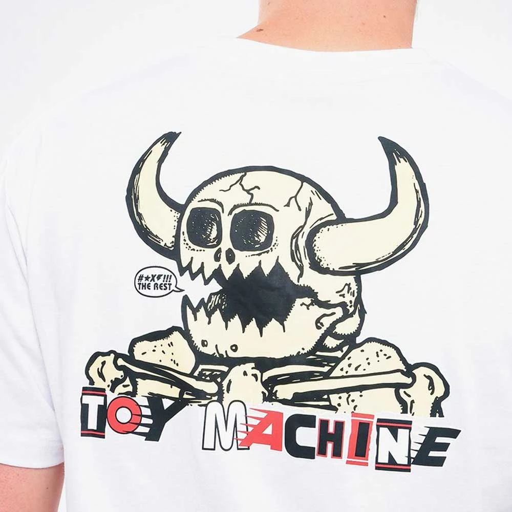 T-shirt Independent X Toy Machine Up White 3 T-shirt Independent X Toy Machine Up White - immagine 3
