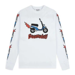 T-shirt Doomsday Longsleeve Hellmas White