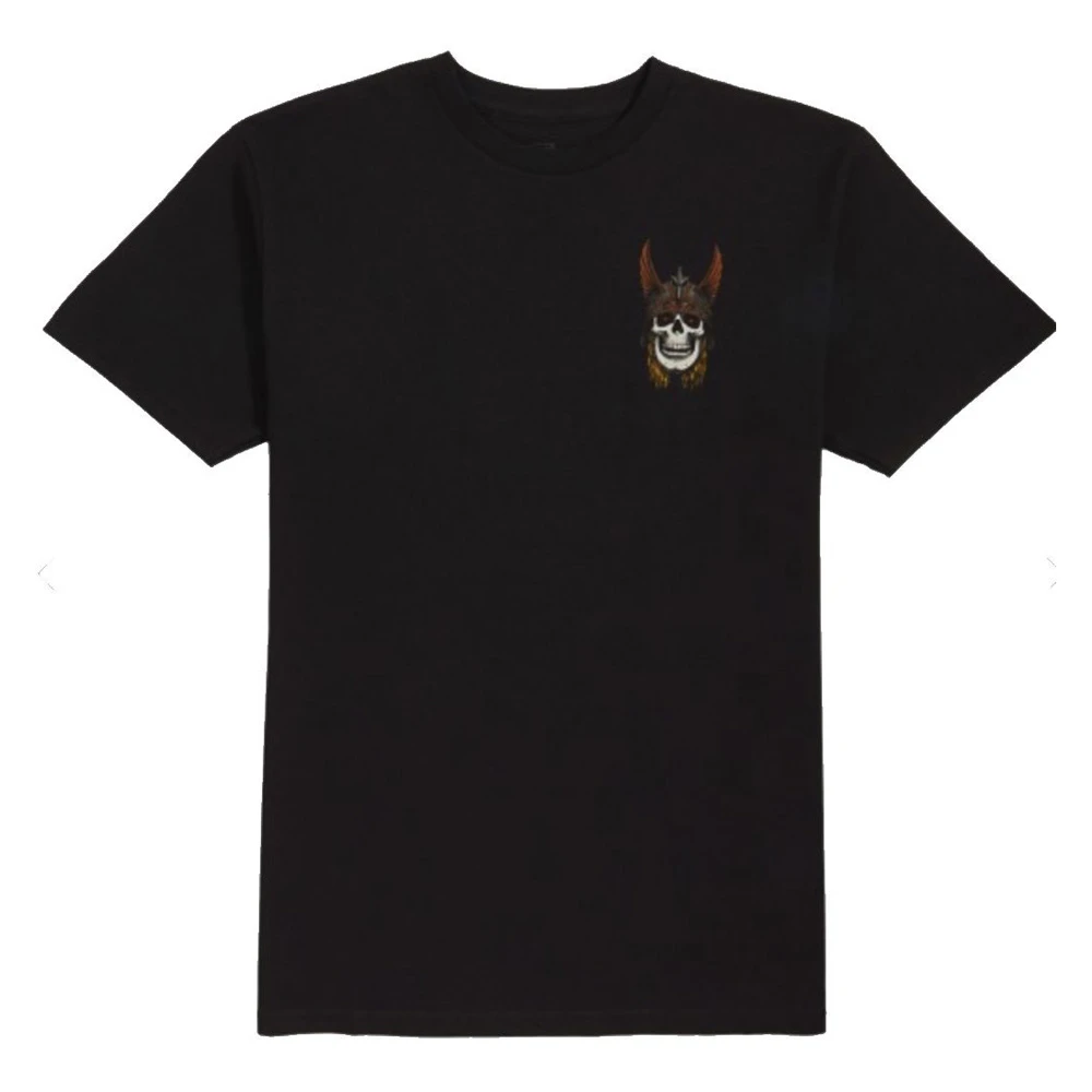 T-shirt Powell Peralta Andy Anderson Skull Black 2 T-shirt Powell Peralta Andy Anderson Skull Black - immagine 2