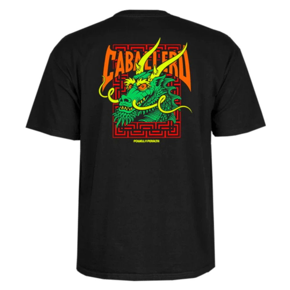 T-shirt Powell Peralta Cab Steet Dragon Black 1 T-shirt Powell Peralta Cab Steet Dragon Black