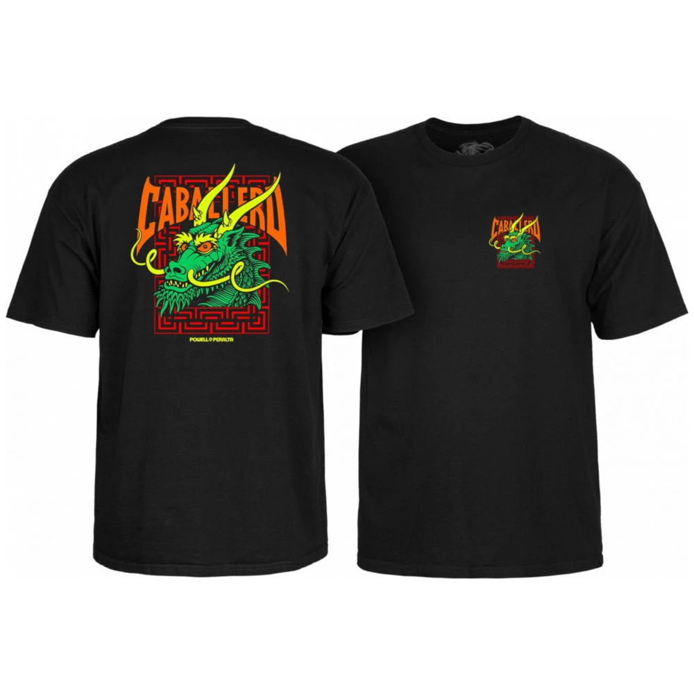 T-shirt Powell Peralta Cab Steet Dragon Black 3 T-shirt Powell Peralta Cab Steet Dragon Black - immagine 3
